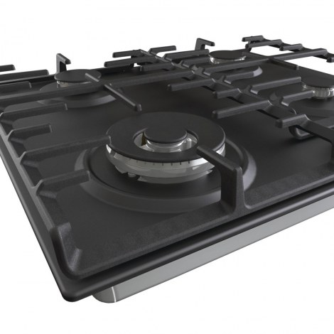 Gorenje | GW642AB | Hob | Gas | Number of burners/cooking zones 4 | Rotary knobs | Black - 4